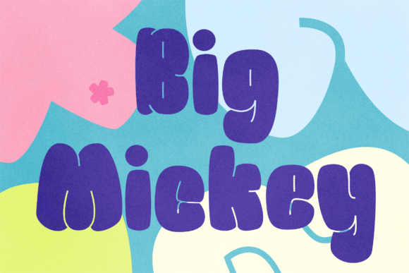 Big Mickey: The Playful Display Font for Fun Projects