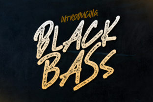 Black Bass: A Strong and Natural Display Font