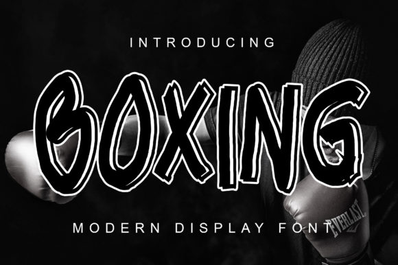 Boxing Font: Bold, Dramatic Display Typography