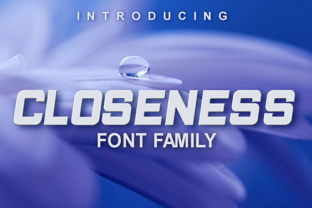 Closeness: A Display Font for Impactful Designs