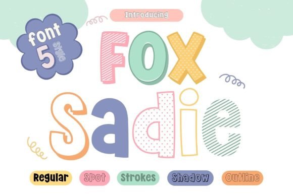 Discover Fox Sadie: A Playful & Captivating Display Font