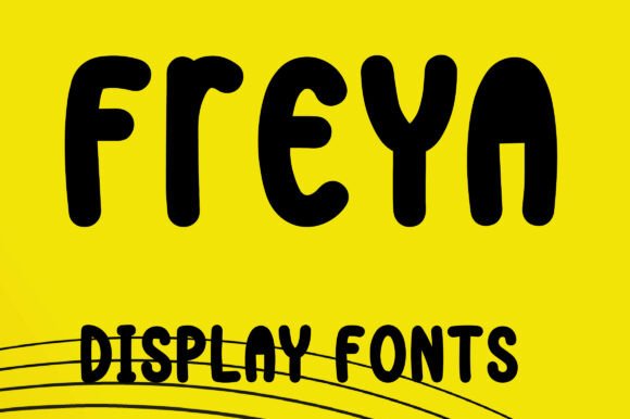 Discover Freya: A Playful Font for Modern Design