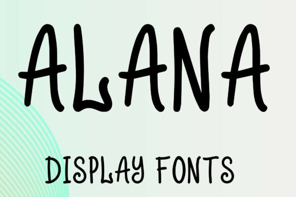 Discover the Alana Font: A Playful Handwritten Typeface for Modern Designs