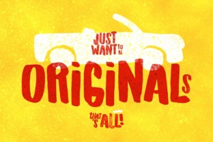 Discover the Playful Charm of Originals Typeface