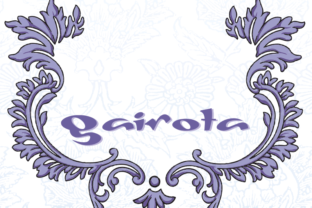 Gaivota: A Vintage Display Font with Timeless Appeal