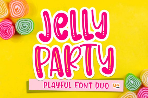 Jelly Party: A Font That Brings Instant Joy