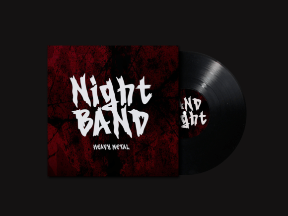 Night Band: Spine-Tingling Halloween Display Font