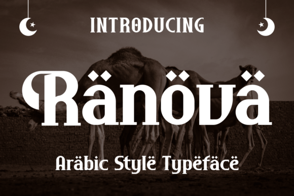 Ranova: A Bold Display Font for Modern Branding