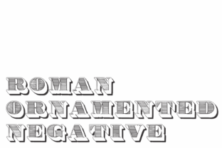 Roman Ornamented: Bold Display Font for Headers