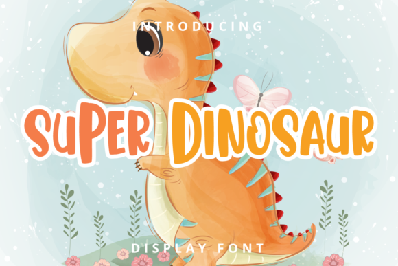 Super Dinosaur: A Playful Font for Creative Projects