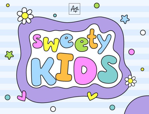 Sweety Kids: A Playful Font for Kid-Centric Designs