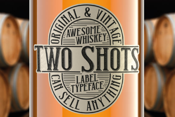 Two Shots: A Vintage Display Typeface