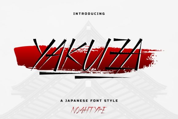 Yakuza: The Brush Display Font for a Dynamic Japanese Aesthetic